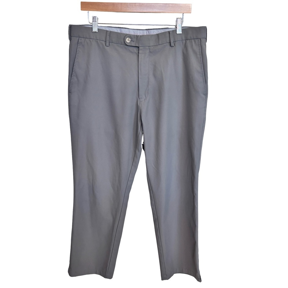 Peter Millar Crown Sport Golf Performance Gray Pants Mens 38